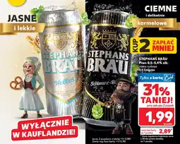 Kaufland Stephans bräu piwo 0,5-5,4% alk. oferta