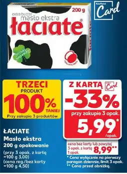 Kaufland Łaciate masło ekstra oferta