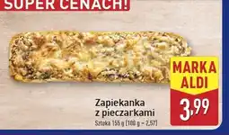 Zapiekanka z pieczarkami