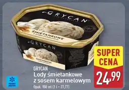 ALDI Lody śmietankowe z sosem karmelowym Grycan oferta