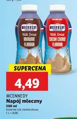 Lidl Napój mleczny brownie Mcennedy oferta