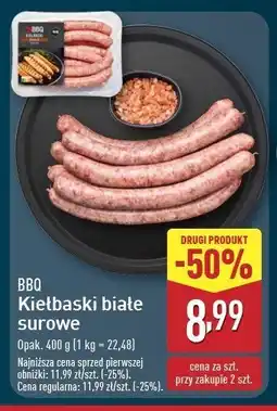 ALDI Kiełbaski białe surowe BBQ (MIĘSO) oferta
