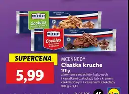 Lidl Ciastka american star chocotelli Mcennedy oferta