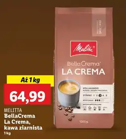 Lidl Kawa bella crema la crema Melitta oferta