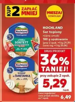 Kaufland Ser topiony sortett Hochland oferta