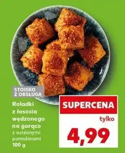 Kaufland Kieszonki wędzone z łososia z suszonymi pomidorami oferta