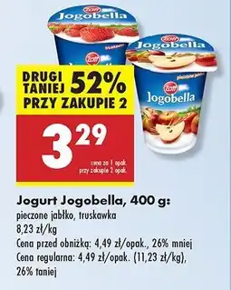 Biedronka Jogurt pieczone jabłko Zott jogobella oferta
