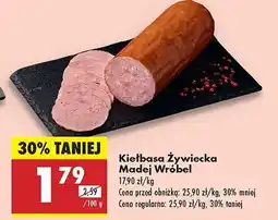 Biedronka Kiełbasa żywiecka Madej & wróbel oferta