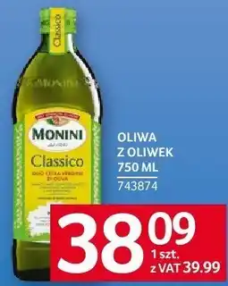 Selgros Oliwa Monini Classico 750 ml oferta