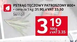 Selgros Pstrąg tęczowy patroszony Selgros oferta