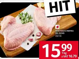 Selgros Skrzydło z indyka ok. 0.8kg Selgros oferta