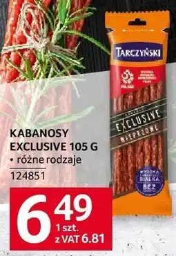 Selgros Kabanosy exclusive 105 g Tarczyński oferta