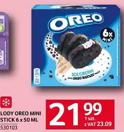 Selgros Lody oreo mini stick 6 x 50 ml oferta