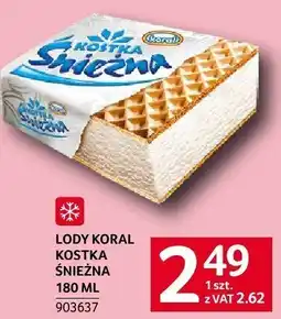 Selgros Lody koral kostka śnieżna 180 ml oferta