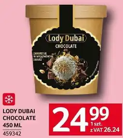 Selgros Lody dubai chocolate 450 ml Selgros oferta
