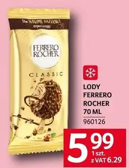 Selgros Lody ferrero rocher 70 ml oferta