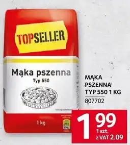 Selgros Mąka pszenna typ 550 1kg Topseller oferta