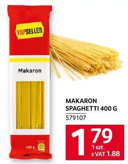 Selgros Makaron spaghetti 400g Topseller oferta