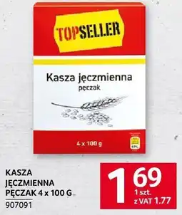Selgros Kasza jęczmienna pęczak 4x100g Topseller oferta