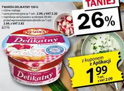 Selgros Twaróg delikatny 150g President oferta