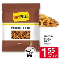 Selgros Precelki z solą 140g Topseller oferta
