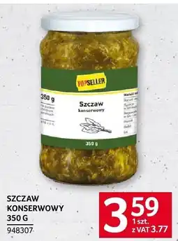 Selgros Szczaw konserwowy 350g Topseller oferta