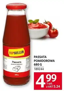 Selgros Passata pomidorowa 680g Topseller oferta