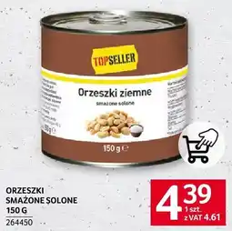 Selgros Orzeszki ziemne smażone solone 150g Topseller oferta