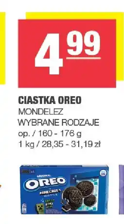 Spar Ciastka Oreo, wybrane rodzaje Mondelez oferta