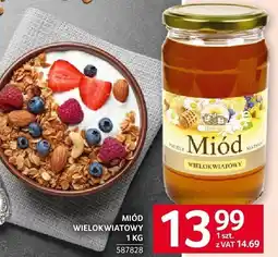 Selgros Miód wielokwiatowy 1kg Selgros oferta