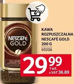 Selgros Kawa rozpuszczalna Nescafe Gold 200 g oferta