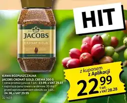 Selgros Kawa rozpuszczalna Jacobs Cronat Gold Crema 200g oferta