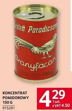 Selgros Koncentrat pomidorowy 150g Selgros oferta