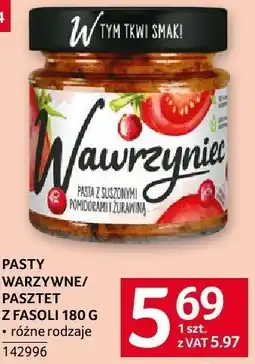 Selgros Pasty warzywne z fasoli 180g Wawrzyniec oferta
