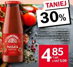 Selgros Passata pomidorowa Dawtona 690g oferta