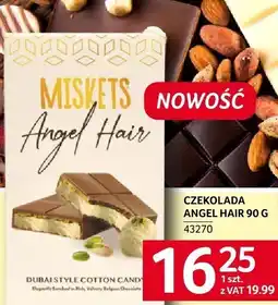 Selgros Czekolada Angel Hair 90 g Missets oferta