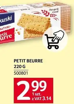 Selgros Herbatniki Petit Beurre 220 g Krakuski oferta