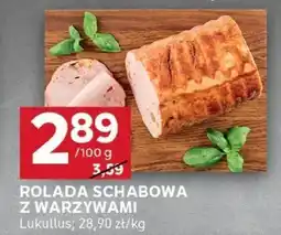 Stokrotka Rolada schabowa z warzywami 100g Lukullus oferta