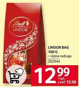 Selgros Praliny Lindor Bag 100 g Lindt oferta