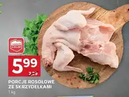 Stokrotka Porcje rosołowe ze skrzydełkami 1kg Stokrotka oferta