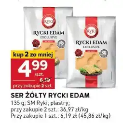 Stokrotka Ser żółty Rycki Edam Ryki oferta