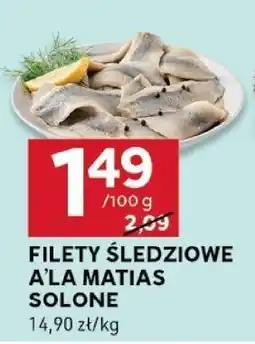 Stokrotka Ryby filety śledziowe a'la matias solone Stokrotka oferta