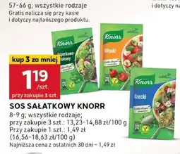 Stokrotka Sos sałatkowy koperkowo-ziołowy Knorr oferta