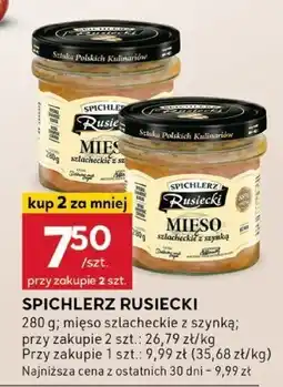 Stokrotka Spichlerz rusiecki mięso szlacheckie z szynką oferta