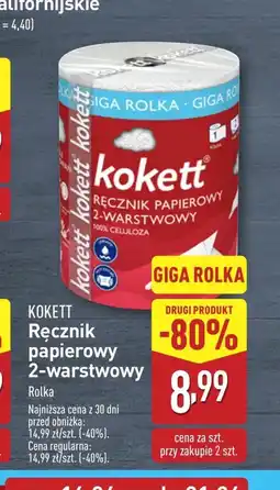 ALDI Ręcznik papierowy Kokett oferta