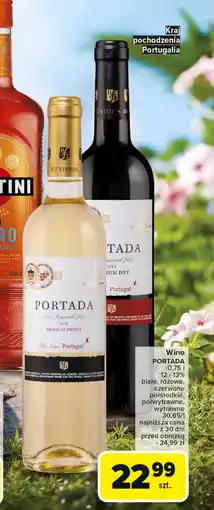 Carrefour Wino półsłodkie Portada oferta