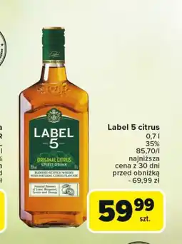 Carrefour Whisky Label 5 oferta
