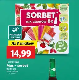 Lidl Sorbet Fortuna oferta