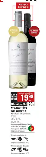 Biedronka Wino wytrawne Marques De Borba oferta