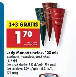 Biedronka Lody Marletto oferta